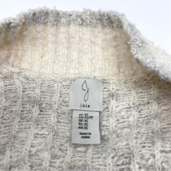 JOIE Nordic Longline Textured Oversized Cardigan Sweater - Picture 3 of 4